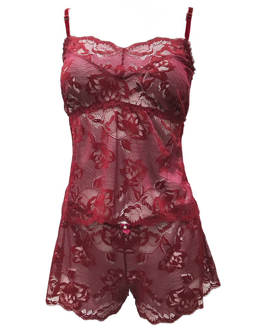 BabyDoll Tiffany Vinotinto