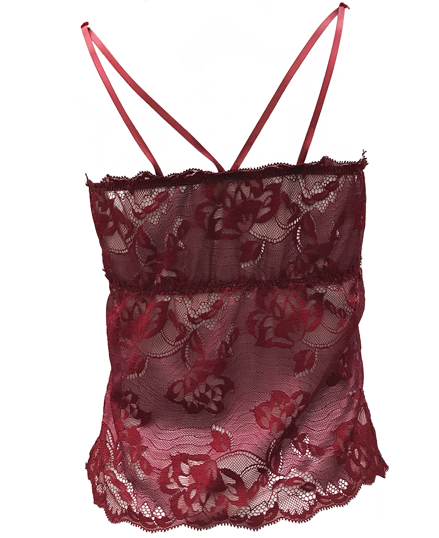 BabyDoll Tiffany Vinotinto - Imagen 4