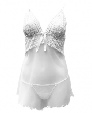BabyDoll Cristal Blanco