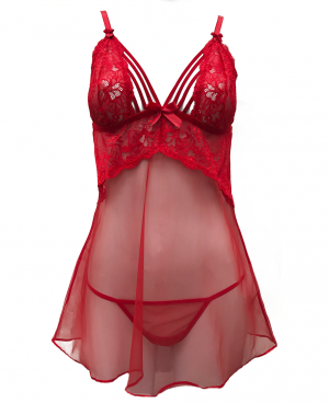 BabyDoll Cristal Rojo